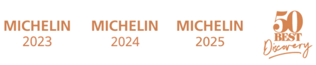 MICHELIN 2023 MICHELIN 2024 MICHELIN 2025 50 BEST Discovery